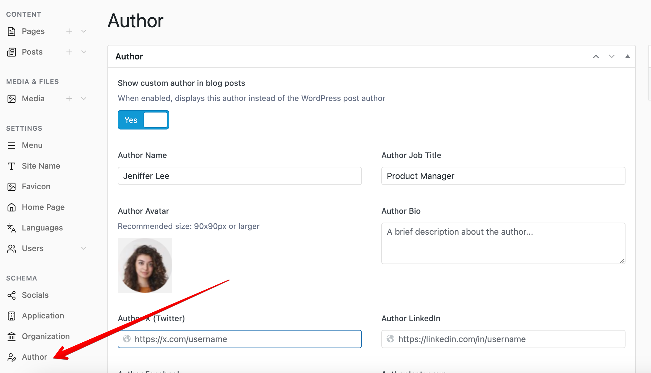 Schema разметка